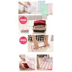 【H&R安室家】手捲式真空壓縮收納袋6入組(S/M/L)-BNF41, , large