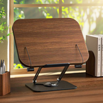 Rotatable Wooden Reading Stand, , large
