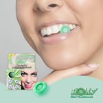 Rolly Brash Smallest toothbrush 15pack Mint, , large
