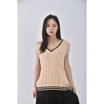 (M) kinloch anderson質感棉質純棉杏色上衣二手衣, , large