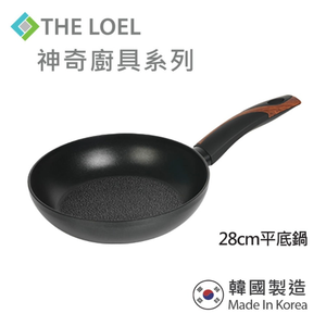 〔得來亞〕THE LOEL 韓國28cm不沾平底鍋 (不挑爐具瓦斯爐電磁爐IH爐可用)