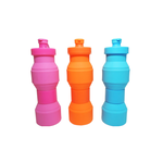 GS MALL 矽膠運動伸縮水壺 創意水壺 伸縮水壺 折疊水壺 矽膠水壺 運動水壺 登山水壺 水壺 水瓶, , large