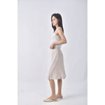 (S) love field傘擺杏色長裙二手衣, , large