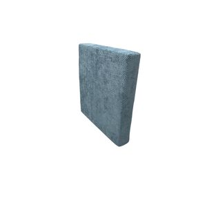 香奈兒絨編格紋厚坐墊-藍