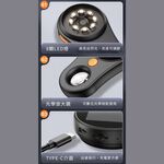 2-megapixel 500x (black) high-definition digital microscope, , large