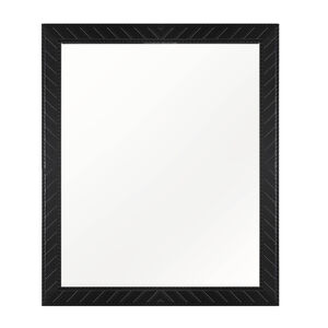 black frame mirror set