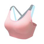 【AREXSPORT】AS-7360 運動內衣 瑜珈內衣 健身內衣 少女內衣 撞色後交叉運動內衣（可抽胸墊）學生內衣, , large
