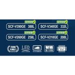 SANLUX Taiwan SANYO 258L Inverter Freezer SCF-V260GE, , large