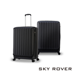 【PANTHEON PLAZA】展示品限量出清 SKY ROVER CRYSTAL 19 24 27吋 璀璨晶鑽 前開式可擴充拉鍊硬殼行李箱 SRI-1808SF 七色可選, , large
