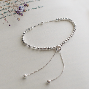 Little Ball Sterling Silver Bracelet