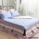 【卓瑩官方直營】奈米遠紅外線 四季粉藍毯被｜四季款5x7呎, , large