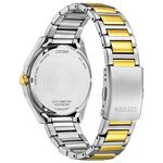 CITIZEN 星辰 限量 光動能八角形經典大三針手錶 送禮推薦-銀x金/38mm BM7624-82A, , large