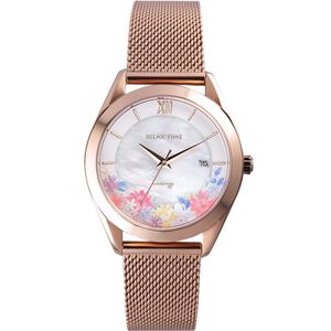 Relax Time wwiinngg 插畫家聯名花卉女錶-晨曦琉璃/36mm RT-106-01