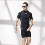 Monina Taiwan-made amphibious short-sleeved sunscreen jellyfish jacket, complete set (suitable for both men and women), unisex style -3L, , large