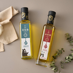 [籽熊寶茶油]籽熊寶頂級初榨苦茶油 250ml*1入+鮮果鮮榨山茶油 245ml*1入, , large