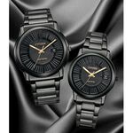 CITIZEN 星辰 光動能簡約大三針手錶-42mm AW1217-83E, , large