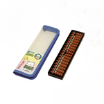 【自強文具】算盤 4X17檔 茶玉 學生算盤 珠心算/支 4170, , large