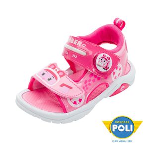 POLI電燈涼鞋-粉紅15cm