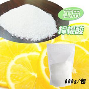 GS MALL 台灣製造 一包 檸檬酸 600g 家用清潔 萬用劑 檸檬酸 檸檬清潔劑 檸檬酸清潔 除污垢 除水漬 皂垢