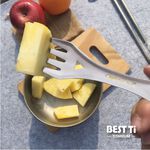 【純鈦拓荒者】多功能餐具 鈦餐具 湯匙 叉子 環保餐具 純鈦餐具 野餐 露營 餐具, , large