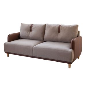Cabo three-seat fabric sofa