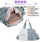 SPRING-學院風通勤大款托特包 大學生上課通勤14吋筆電大款肩背包 旅行肩背包-多色, , large