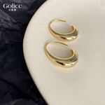 【Gulicc 】古莉可 耳環 韓國東大門 弧形耳環, , large