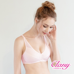 可蘭霓Clany 台灣製無痕透氣排汗無鋼圈ABC罩杯學生無感內衣 少女成長型涼感 6989-31 粉, , large
