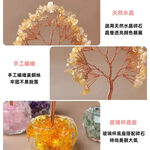 【A&R】發財水晶樹聚寶盆 透明杯迷你款 - 透明杯綠水晶, , large