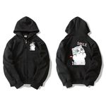 JZ TEE Shiba Inu & Cat - Photo Hoodie, , large