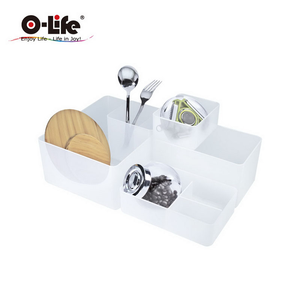 【O-Life】Stacking Storage Box-B013 White Model