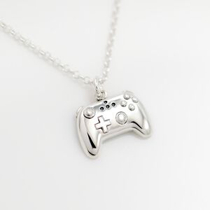 【Angel & Me】掌握人生 遊戲 搖桿 s925純銀項鍊 生日 聖誕禮物