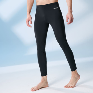 Monina Taiwan-made amphibious sun protection functional trousers (suitable for both men and women) unisex style can also be used as jellyfish pants/stream trekking pants solid black -XL
