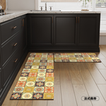 Buy big and get small new technology instant water-absorbent and oil-proof leather soft floor mat, , large