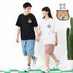 JZ TEE 橘貓-知食分子 印花短袖T恤, , large