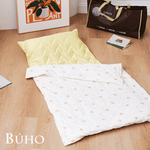 BUHO "Princess Party" made in Taiwan natural cotton breathable double-layer yarn children's sleeping mat four seasons quilt three-piece set, , large