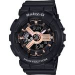 CASIO 卡西歐  Baby-G 粉紅金手錶 BA-110RG-1A, , large