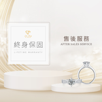 【CF鑽飾】戒指 莫桑鑽《眷戀》排鑽線戒, , large