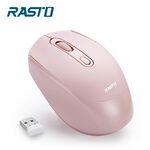 RASTO RM10 Silent Plus Wireless Mouse, 粉色, large