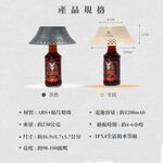【Treewalker露遊】LED酒瓶燈罩 小夜燈 床頭燈 酒吧燈 (隨機出貨), , large