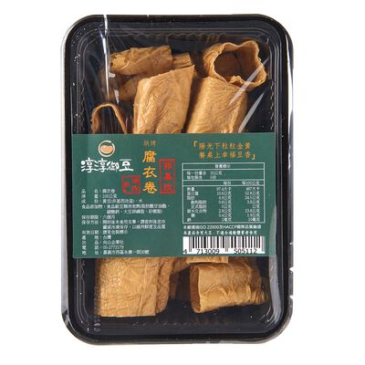 淳淳御豆-烘烤腐衣卷(非基改)(每盒約100克)