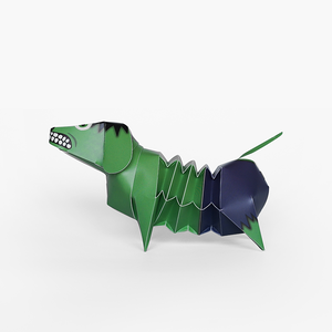 GeckoDesign Dachshund Coin Bank (Hulk)