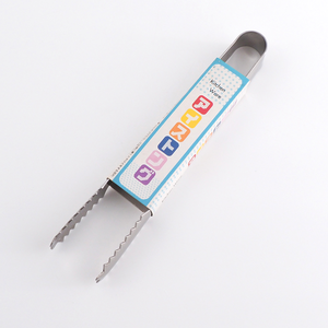 日本進口多功能不鏽鋼夾-18cm-12入