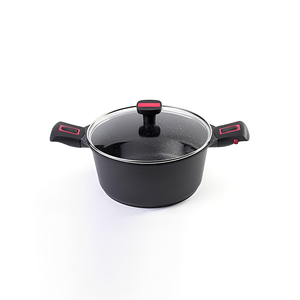 Baumalu-Granit Pro雙耳湯鍋附蓋-24cm