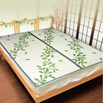 VICTORIA 天然藺草涼蓆加厚加密-雙人(花色隨機出貨), , large