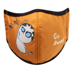 【seisei】Antibacterial Face Masks_Buddy Annoying / Orange, , large