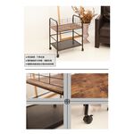 【H&R安室家】 可移式木板雙層置物架 BC337, , large