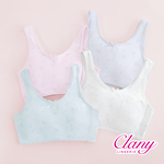 Clany MIT Seamless Wireless Bra – Pink Kitty Youth Cooling Bra, Size S–Q/2XL, Style 803, , large