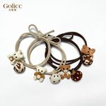 【Gulicc 】古莉可 髮圈 韓國小熊小兔皮筋髮圈(4入), , large