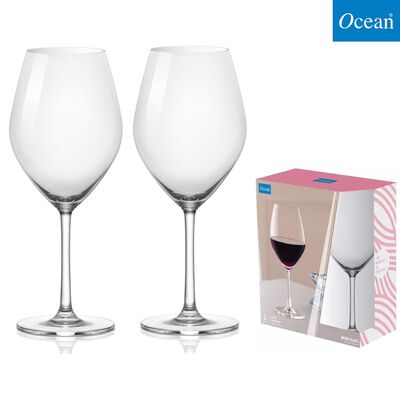 Ocean 桑迪波爾多酒杯 595ml 2入禮盒組 金益合玻璃器皿